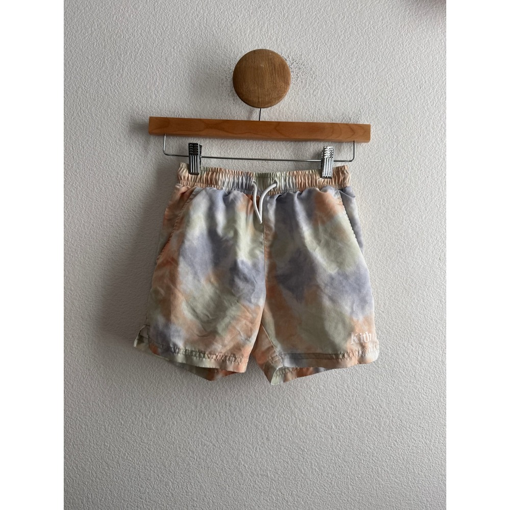 Kith Kids Tie Dye Swim Trunks Boys Size Medium
